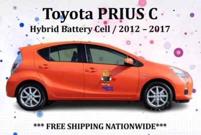 2012-2017 TOYOTA PRIUS C AQUA HYBRID BATTERY CELL MODULE NIMH CAPACITY TESTED 6A