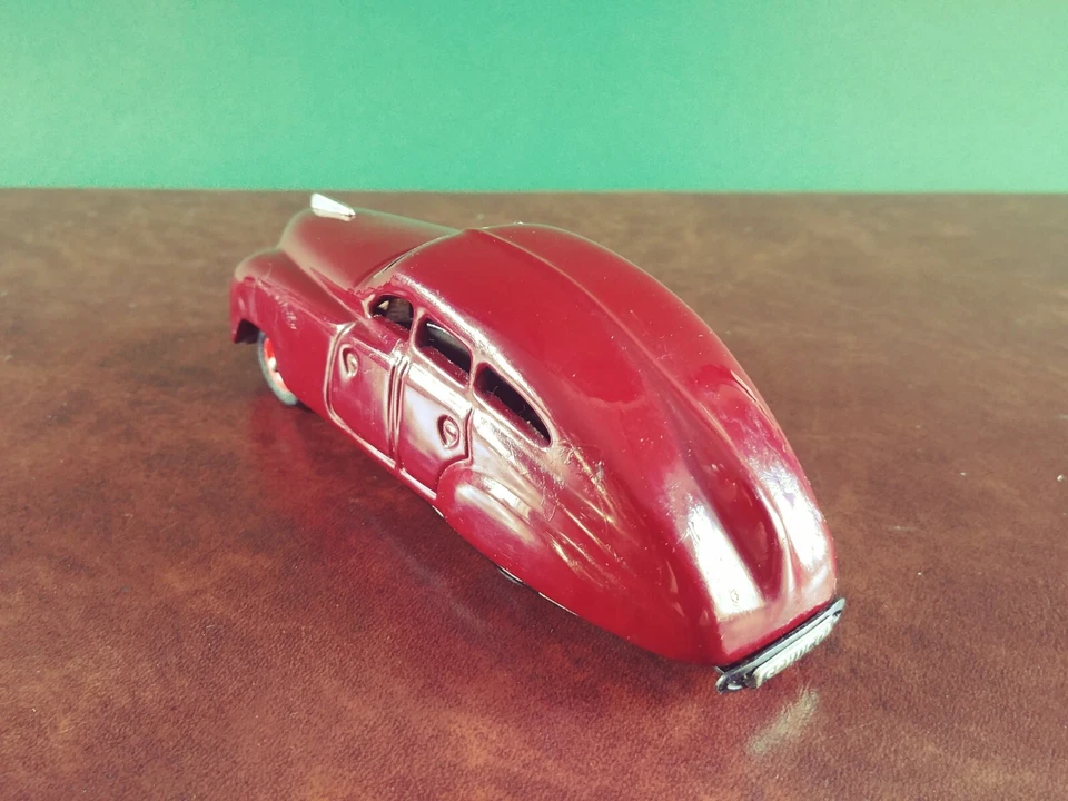 Seltene Version 1950er Schuco 1750 Maybach Blechspielzeug mit OVP - Bild 4 von 4