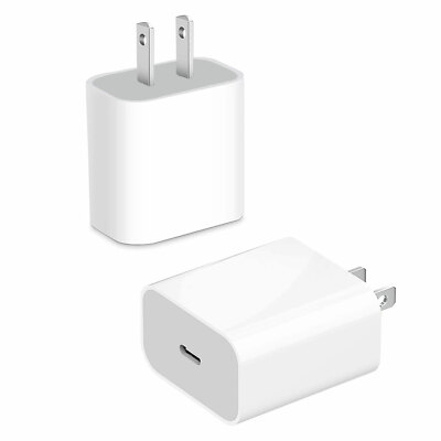20W Super Fast Wall Adapter Charger Type C For iPhone 7 8 X 11 12 13 14 15