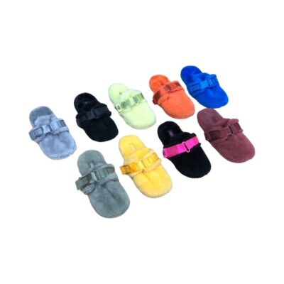 UGG Men's Fluff It Slide Slippers Slides 1118150 Scuffs