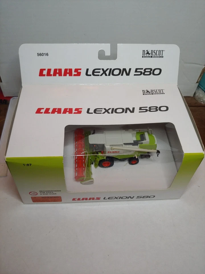 Claas 580 Lexion Combine With Grain Head By Norscot 1/87 Scale - Image 2 of 4