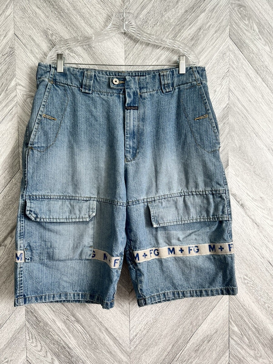 VTG Y2K Marithe Francois Girbaud Jean Shorts Cargo Shuttle VTG Y2K Marithe Francois Girbaud Jean Shorts Cargo Shuttle