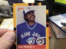 1988 Donruss Baseball's Best # 216 JESSEE BARFIELD BLUE JAYS