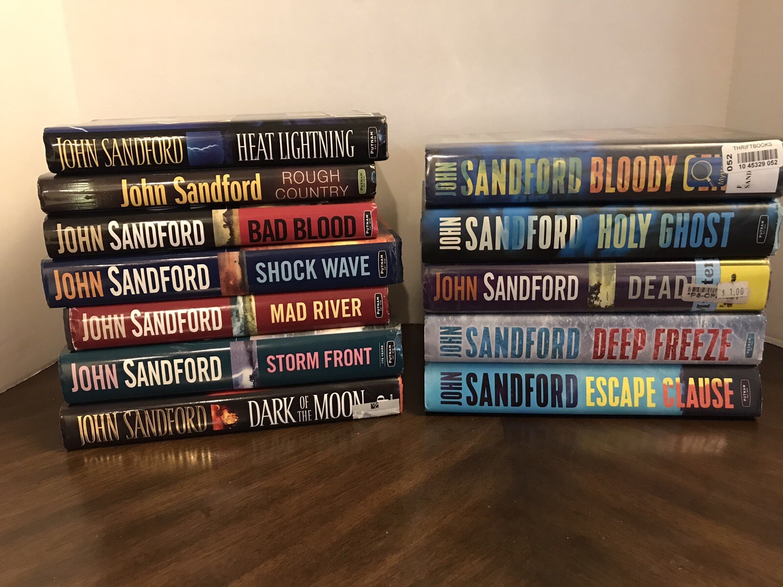 Lot of 12 VIRGIL FLOWERS Series HARDCOVER Books 112 JOHN SANDFORD eBay