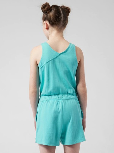 ATHLETA GIRL HAVIN A GREAT ROMPER IN GULF GREEN SIZE MEDIUM/ 8-10 NEW - Picture 4 of 4
