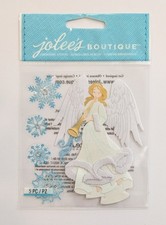 Jolee's Winter Angel Snowflakes Christmas Scrapbooking Stickers