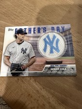 2023 Topps Father’s Day Gerrit Cole Yankees Team Patch Relic Insert FD-GC