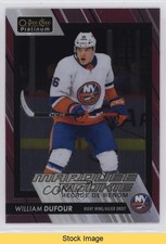 2023-24 O-Pee-Chee Platinum Marquee Rookies Matte Pink William Dufour READ 1e7g