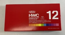 Holbein HWC Artists’ Watercolor - .17 Fl Oz/5ml - W794 - 12 Colors - Brand New