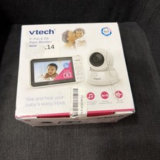  VTech VM924 Remote Pan-Tilt-Zoom Video Baby Monitor w Screen, G4-13