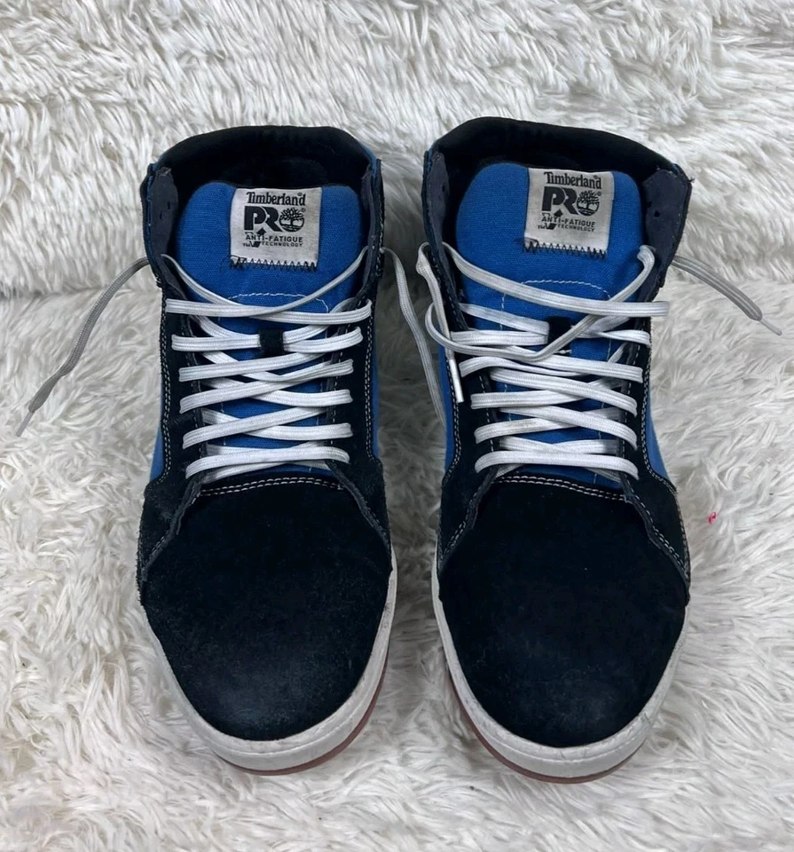 Puntera de seguridad Timberland PRO Berkley Hi Composite para hombre talla 9,5 W (mujer 11 W) azul Foto 3 de 4