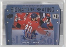 2021 Upper Deck Premier Signature Seats Rookies Garrett Pilon #PSS-GP Auto 0o5t