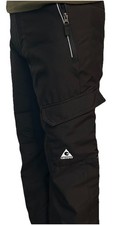 Snow Boarding Pants Youth Large 14-16  Gerry  s Black Fleece Lined
