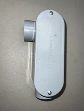 CANTEX 1-1/4” PVC LB Conduit Body with Cover & Screws – New