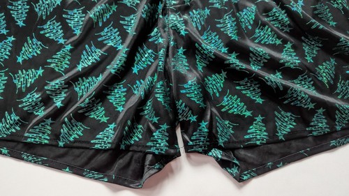 1990s Vtg "Accents by Isaco" Boxer Shorts Sz M Second Skin Polyester Satin SOFT - Bild 2 von 7