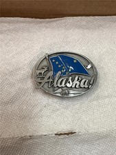 Vintage 1985 Alaska Belt Buckle