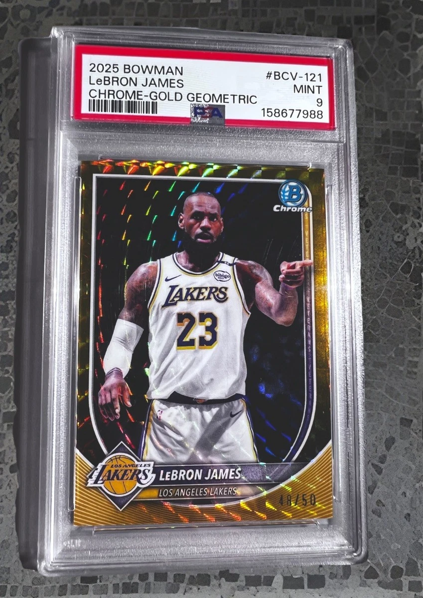 Bowman LeBron James Professional Sports Authenticator (PSA