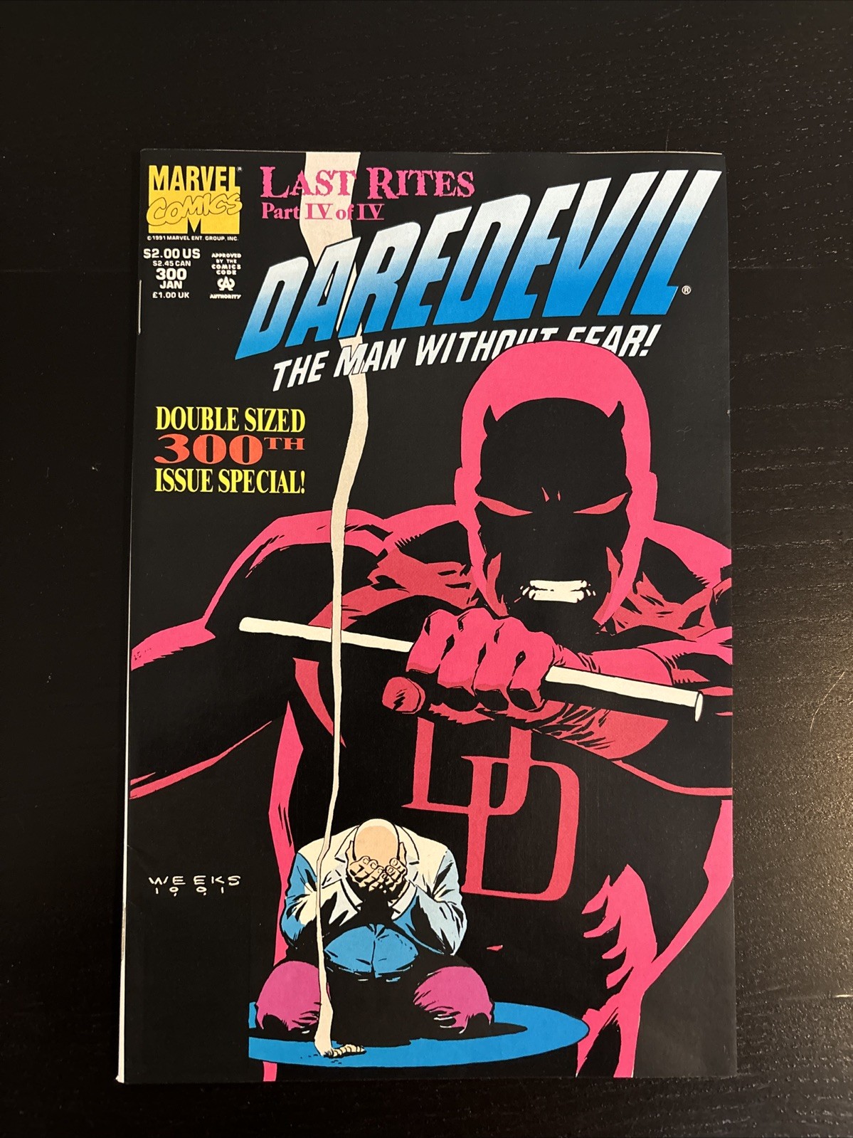Daredevil The man without fear #300 Marvel Comics Book NM- see pics