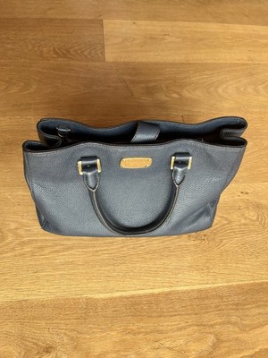 Original Michael Kors Damen Lederhandtasche mit Geldbeutel Blau