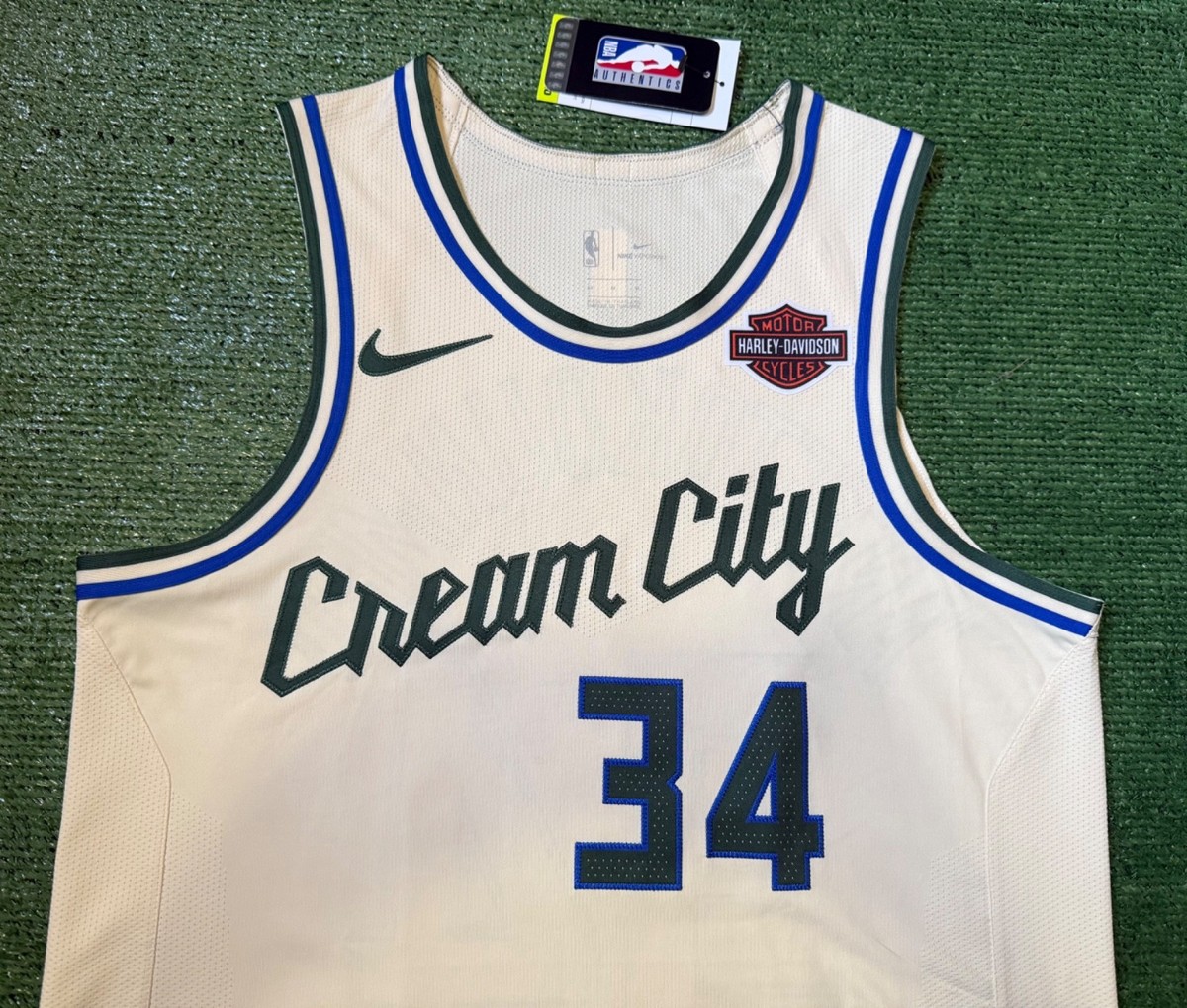 Authentic Giannis Antetokounmpo Milwaukee Bucks '20 City Edition