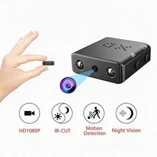 Mini Camera - WiFi 1080P HD Night Vision Motion Detection Security Cam