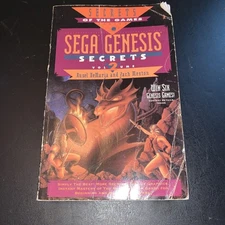 Vintage Sega Genesis Secrets Vol 2 Book 