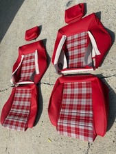 Volkswagen Cabriolet 85-92 Upholstery Seat Kit Set Frontrear Beautiful New Volkswagen Cabriolet 85-92 Upholstery Seat Kit Set Frontrear Beautiful New