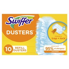 Swiffer Dusters Refills, 10 ct (Packaging May Vary) 10 Count (Pack of 1), Blue 