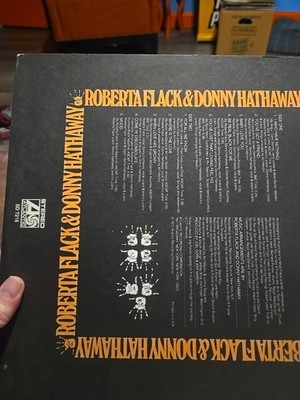 Roberta Flack & Donny Hathaway (LP, Vinyl) Atlantic Soul Funk VG+/VG