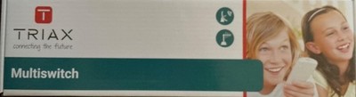 Triax 5/12, TMS 5x12P, Multischalter für SAT, Full-HD, UHD, *NEU & OVP*