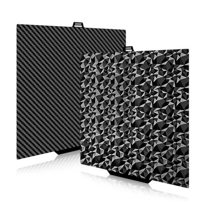 Smooth Diamond PEO+Carbon Fiber PET Pattern Build Plate for QIDI Q2 280x280mm,