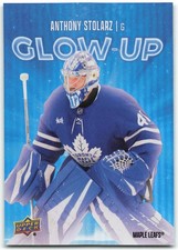 2025-26 Upper Deck Series 2 Glow Up #GU-18 Anthony Stolarz Toronto Maple Leafs