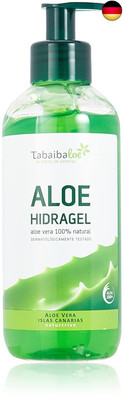 TABAIBA Hydragel Feuchtigkeitsgel mit Aloe Vera Tabaibaloe 2 Einheiten, 300 ml