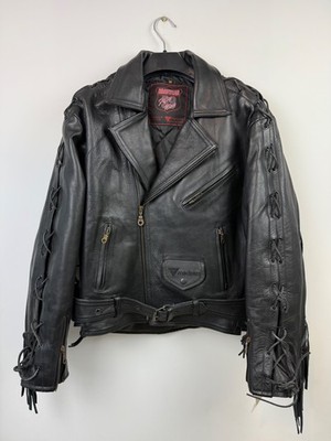 RARE Vintage Modeka Leather Jacket Motor Size M NEW