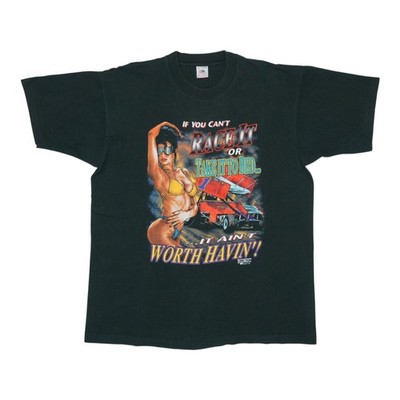 Vintage 1992 Race It Or Take It To Bed Shirt Size: Extra Large