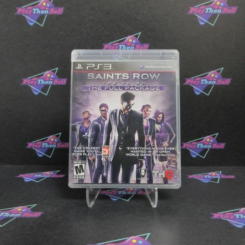 Refurbished Saints Row The Third The Full Package PS3 PlayStation 3 Complete  ..