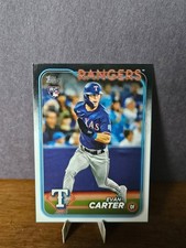 2024 Topps Series One Baseball Evan Carter RC #280 Texas Rangers