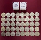 2 Rolls - Lot Of 40 US 1965-1969 Kennedy Half Dollars 40% Silver! $20 Face Value