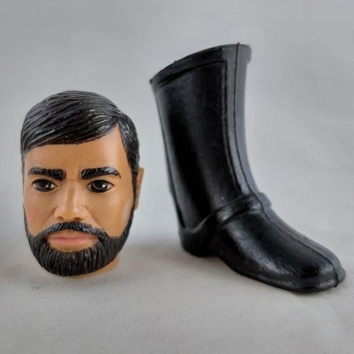 Hasbro SUPER JOE Commander Head Boot Parts Vintage 1977 GI Action Figure
