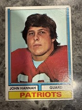 John Hannah #383 - 1974 Topps (RC) Rookie Card. rookie card picture