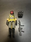 Gi Joe 3.75 Action Figure Loose Python Patrol Viper  1989 Complete L5