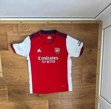 CAMISETA DE FUTBOL LOCAL ARSENAL LONDRES 2021 2022 ADIDAS NIÑOS L