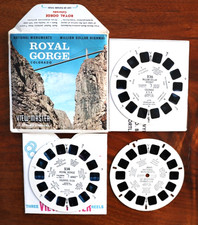 VIEWMASTER ROYAL GORGE, COLORADO SAWYERS S5 A323 3 REEL SET