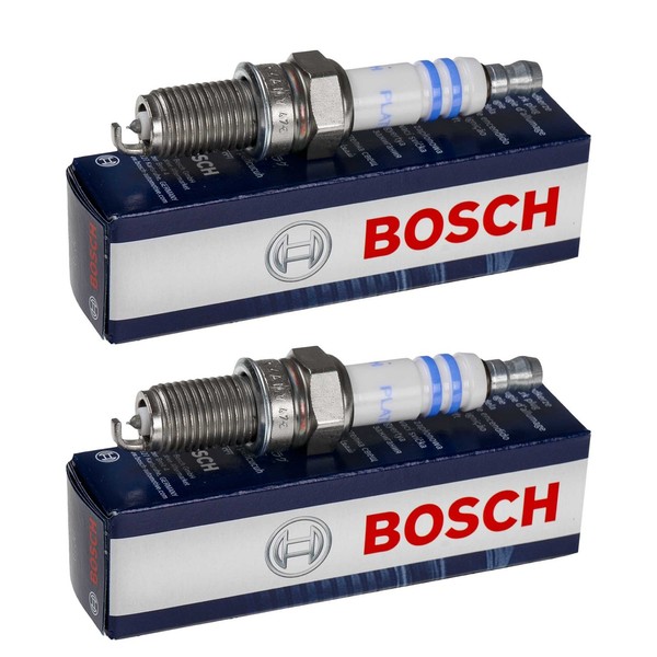 2X Bosch ZüNdkerze FüR Daihatsu Terios J2_ 1.5 4X4 Materia M4_ 1.3 Suzuki-image