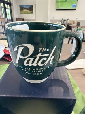 2026 PATCH Masters Coffee Mug Cup Green Augusta National Golf Club Tiger Design