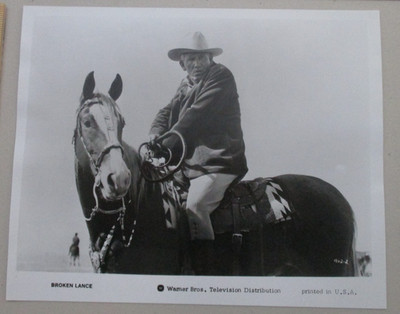 PRESS PROMO PHOTO 1954 MOVIE BROKEN LANCE RICHARD WIDEMARK B&W W462