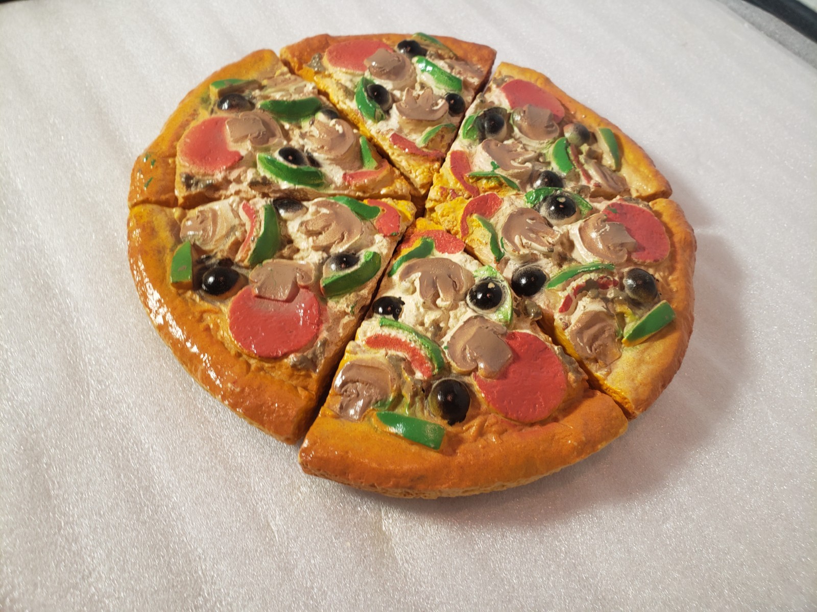 Vintage 1988 Pizza Hut Play/Pretend Pizza Pie - JUST THE PIZZA
