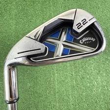 Callaway X-22 X22 4 Iron Left Handed Uniflex Steel Shaft -1/2” Short