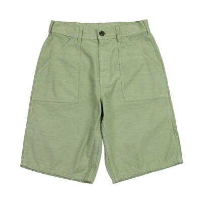 Stan Ray Shorts Damen Taille 26 oliv Satin grün Fat Cotton Fatigue neu mit Etikett neu