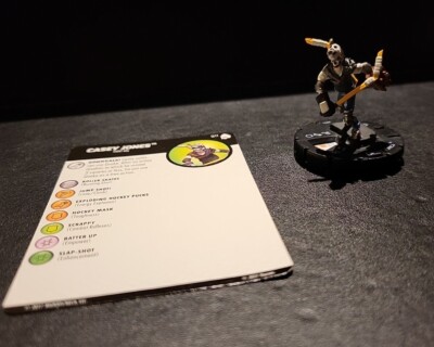 Wizkids Heroclix TMNT Casey Jones Figur RAR Teenage Mutant Ninja Turtles 